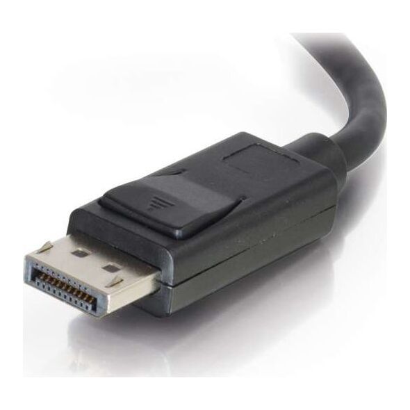 Kabel C2G C2G 3ft Ultra High Definition DisplayPort Cable with Latches - 8K DisplayPort Cable - M/M - DisplayPort-Kabel - DisplayPort (M) zu DisplayPort (M) - 91.4 cm - eingerastet - Schwarz