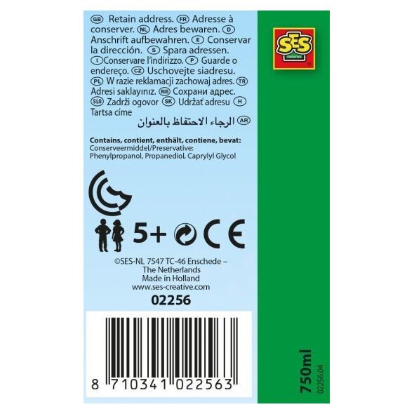 SES SES Uzupełniacz mega baniek mydl.750ml 02256