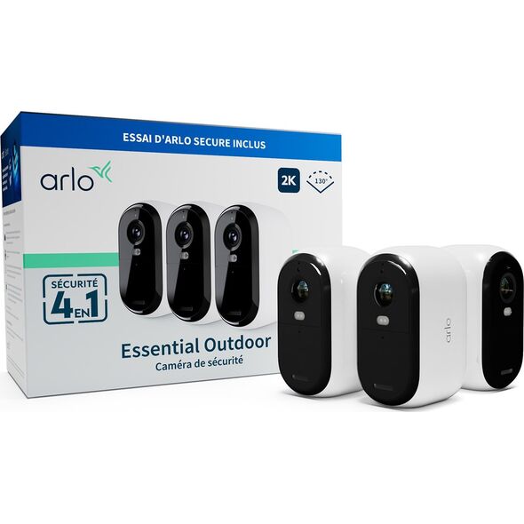 Kamera IP Arlo ARLO ESSENTIAL 2 2K Outdoor Camera 3pack