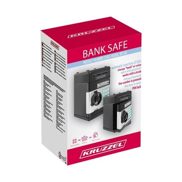 Kruzzel Skarbonka - sejf / bankomat elektroniczny 23545