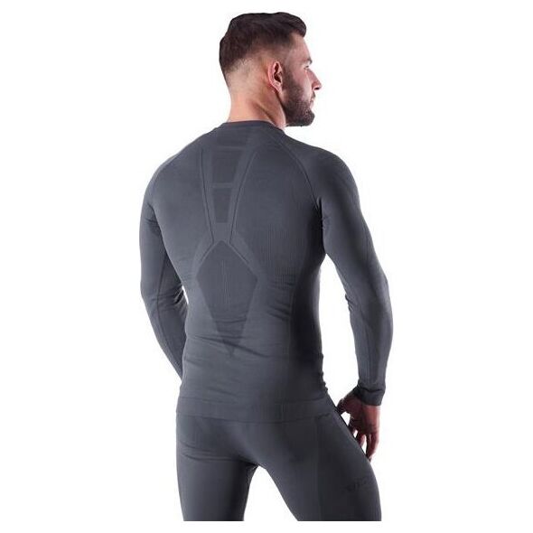 Bielizna termoaktywna męska zestaw bluza   spodnie Ragnar Nils btz0060 szara rozmiar XXL/XXXL