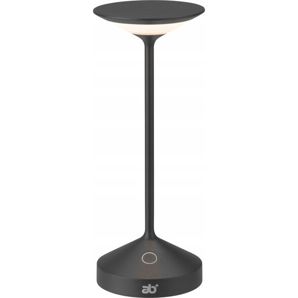 Lampa stołowa AB ab+ by Abert Tempo Mini portable Table Lamp charcoal