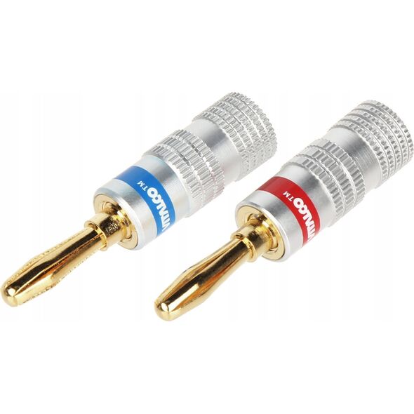Vitalco PARA WTYKÓW BANANOWYCH BAN-PLUG-HQ CZERWONY + NIEBIESKI VITALCO
