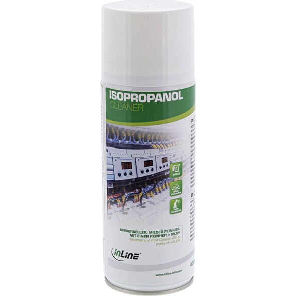 InLine InLine® Isopropanol, universal, mild cleaner with a purity > 99,9%, 400ml