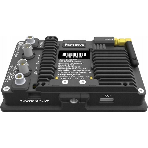UNIBOS Portkeys BM5 III WR 5.5 Inch WCG On-Camera Monitor