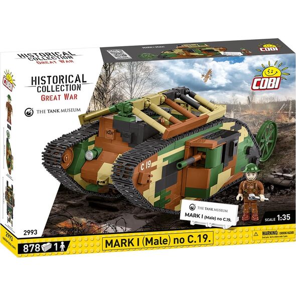 Cobi HC Mark I Male no C.19. The Tank Museum