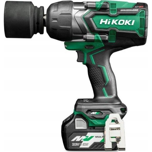 Klucz udarowy Hikoki HIKOKI.IMPACT WRENCH 36V WR36DFWRZ 3/4" 2xBSL36A18 MV 1900Nm IP56