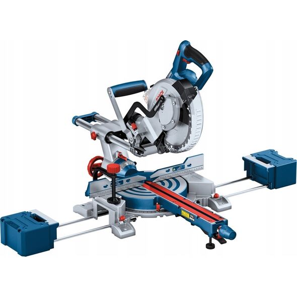 Ukośnica Bosch Bosch cordless chop and miter saw BITURBO GCM 18V-216 D Professional solo, chop and miter saw (blue, without battery and charger)