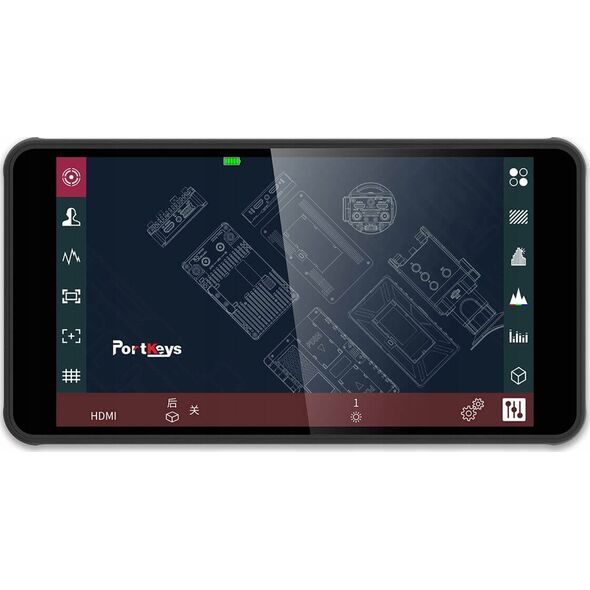 BenQ Portkeys PT5 II 5 Inch 4K HDMI Touchscreen Monitor