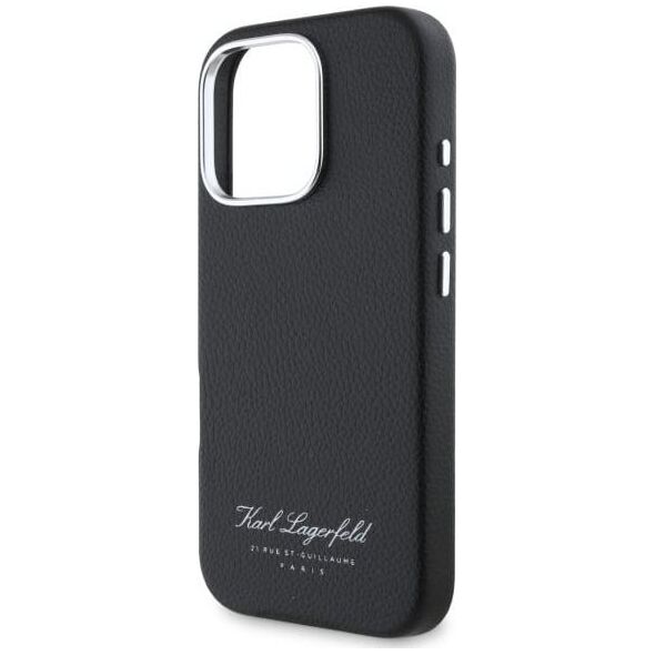 Karl Lagerfeld Karl Lagerfeld KLHCP16LPGWCMKHK iPhone 16 Pro 6,3" hardcase czarny/black hotel RSG