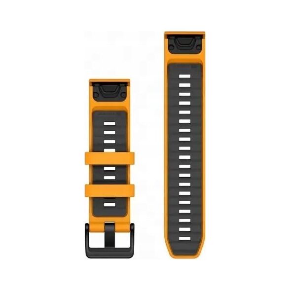 Garmin Garmin Ersatzarmband QuickFit 22mm Silikon Orange/Graphit