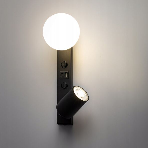 Kinkiet TK Lighting LAMP WALL VOXGU10 10W + G9 8W