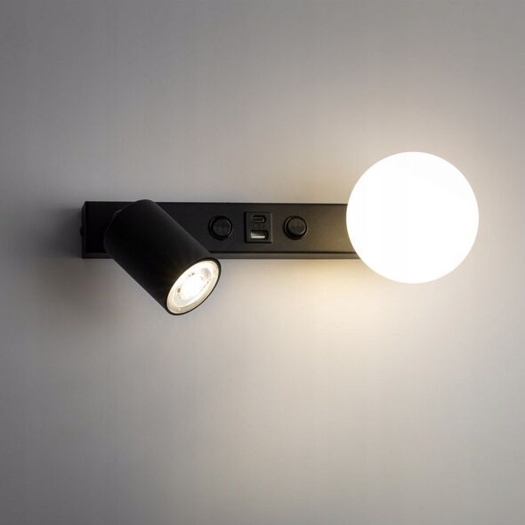 Kinkiet TK Lighting LAMP WALL VOXGU10 10W + G9 8W