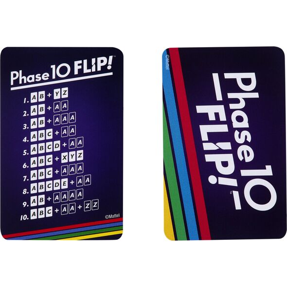 Mattel Phase 10 Flip
