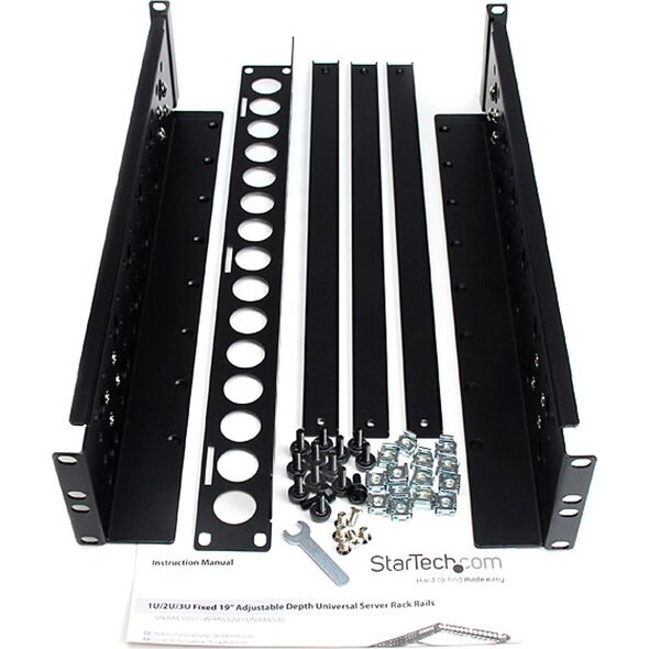 StarTech UNIVERSAL SERVER RACK RAILS