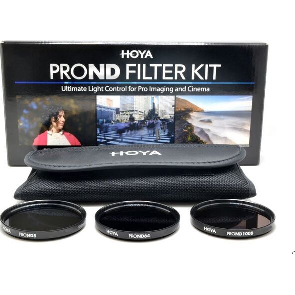 Hoya filter kit PRO ND 8/64/1000 72mm