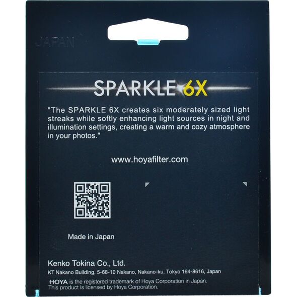 Hoya filter Sparkle 6x 55mm