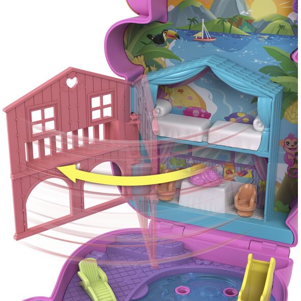 Mattel „Polly Pocket“ beždžionėlės pramogų rinkinys