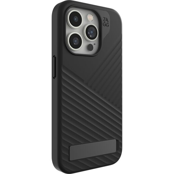 ZAGG Denali Snap Kickstand Case for iPhone 15 Pro Black