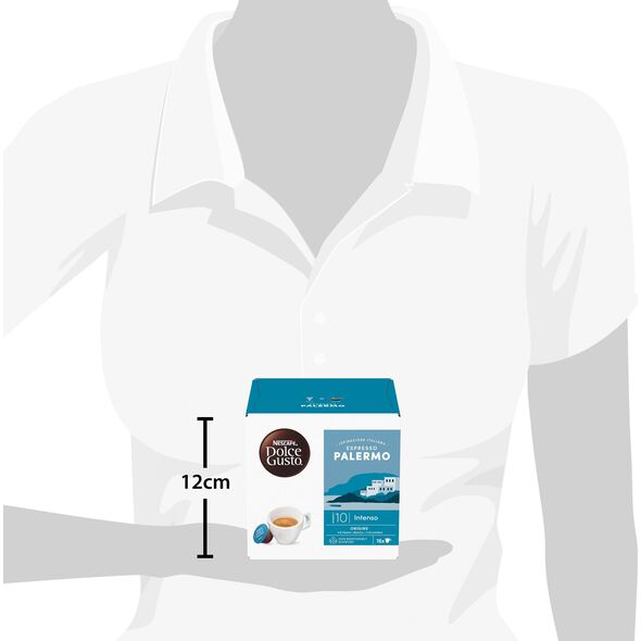 Coffee capsules NESCAFE(r) Dolce Gusto(r) Palermo, 16 pcs.