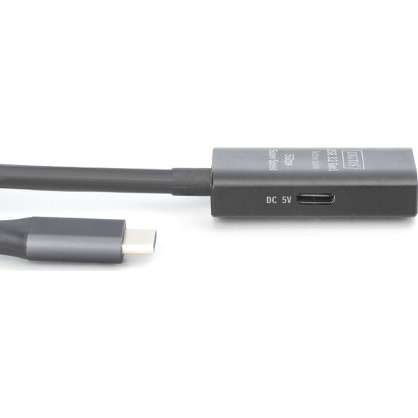 Active USB-C Extension Cable, 5m 5G, USB 3.2 Gen1, USB-C - USB-C (M/F)