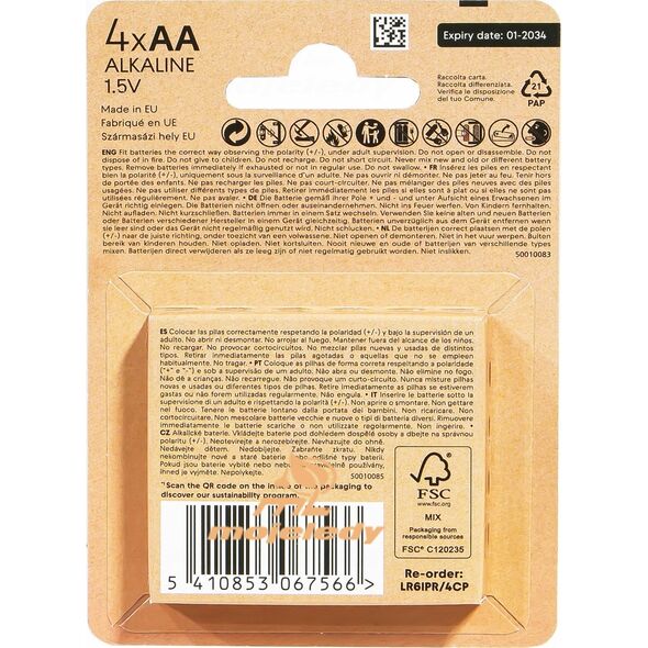 itson itsPREMIUM battery Alkaline LR6IPR/4CP