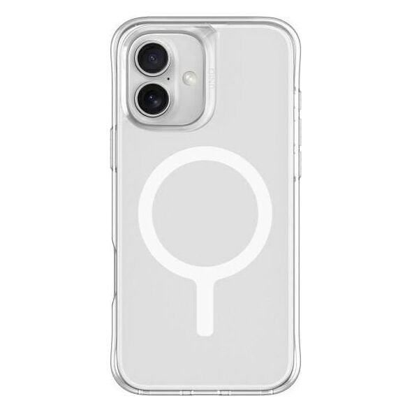 UNIQ LifePro Xtreme iPhone 16 Plus 6.7" Magclick Charging Case Clear/Frost Clear