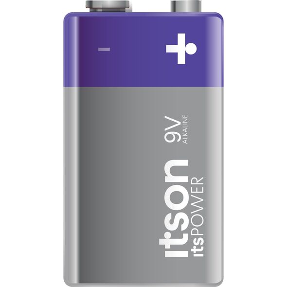itson itsPOWER battery Alkaline 6LR61IPO/1CP 9V