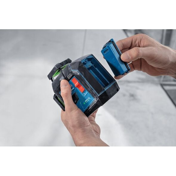 BOSCH.PLANE LASER GLL 80-33 G GREEN + HOLDER LB 10