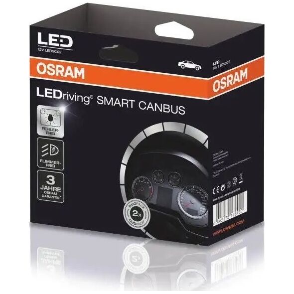 Osram LEDriving Smart Canbus - LEDSC02-1 - 2 stk.