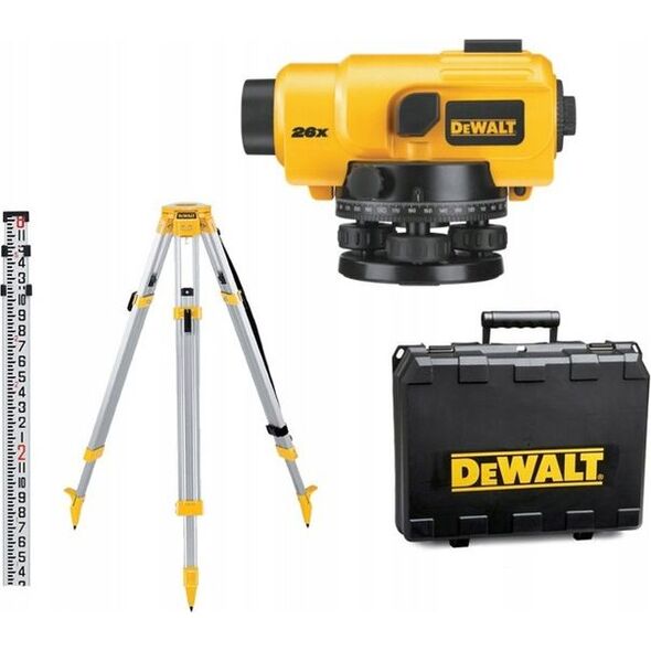 Dewalt Niwelator optyczny DW096PK 100 m 26x