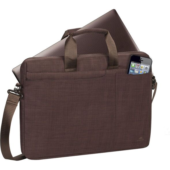 Torba RivaCase do laptopa 15.6" Brązowa