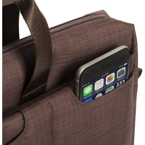 Torba RivaCase do laptopa 15.6" Brązowa
