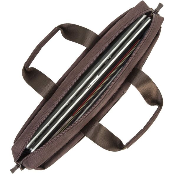 Torba RivaCase do laptopa 15.6" Brązowa