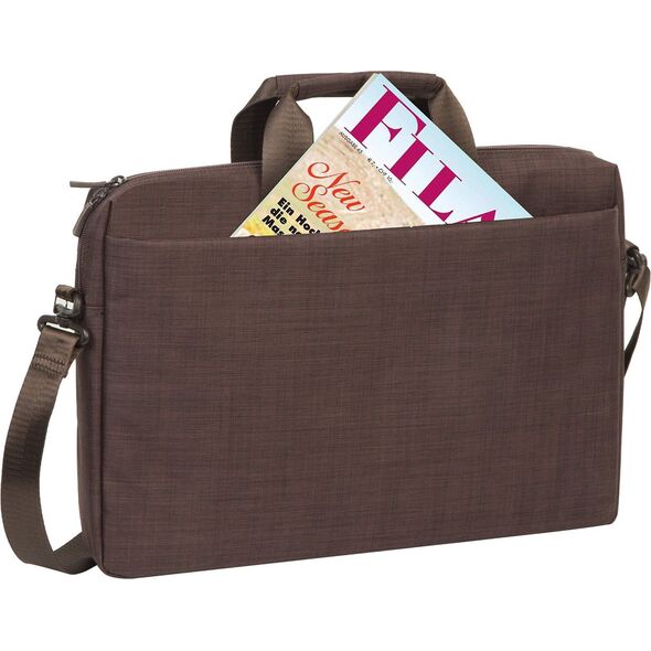 Torba RivaCase do laptopa 15.6" Brązowa