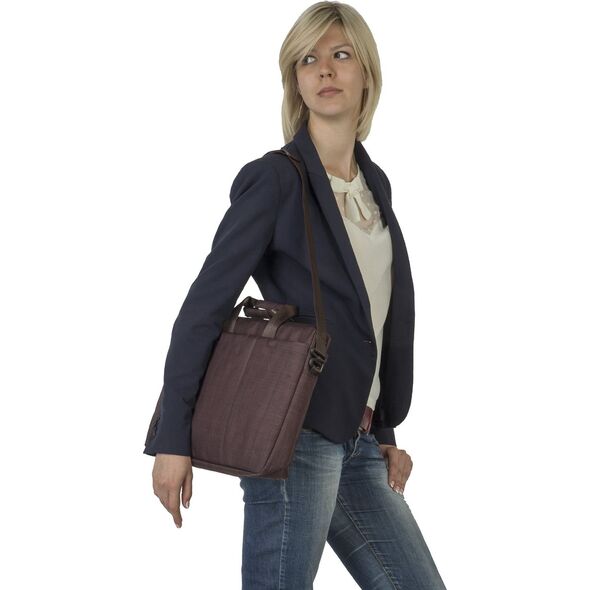 Torba RivaCase do laptopa 15.6" Brązowa