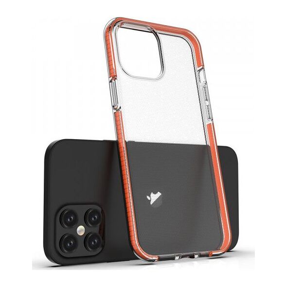 Hurtel Spring Case IPhone 12 Pro Max (6,7) dark pink