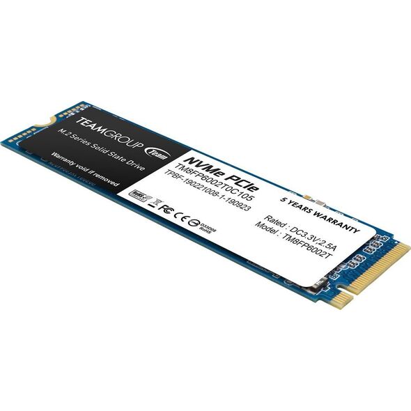 Dysk SSD TeamGroup MP33 2TB M.2 2280 PCI-E x4 Gen3 NVMe (TM8FP6002T0C101)