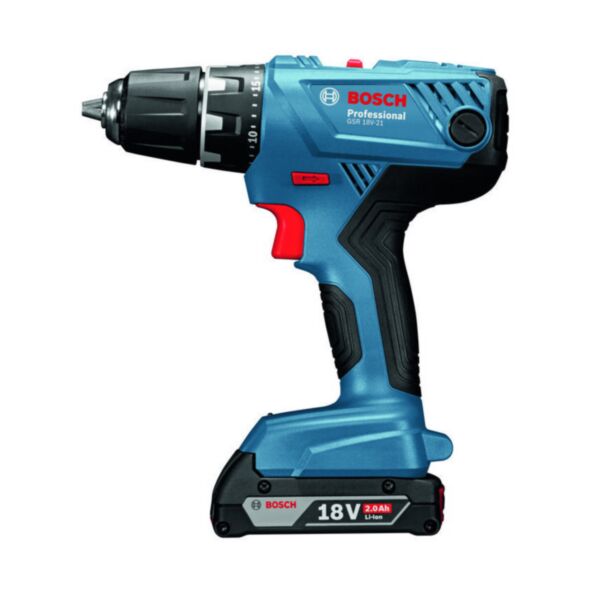 Wiertarko-wkrętarka Bosch GSB 18V-21 18 V 2 x akumulator 2 Ah (06019H1107)