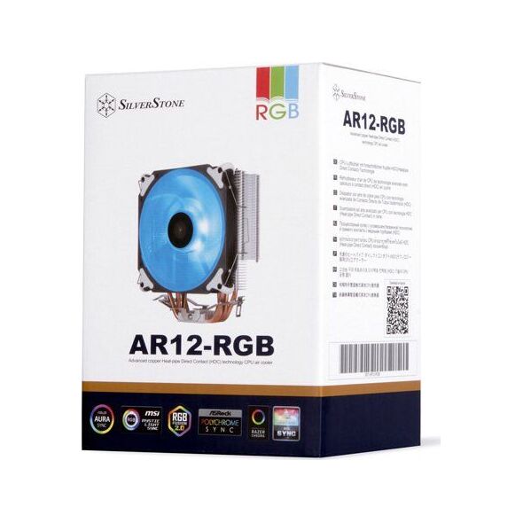 Chłodzenie CPU SilverStone AR12 RGB (SST-AR12-RGB)