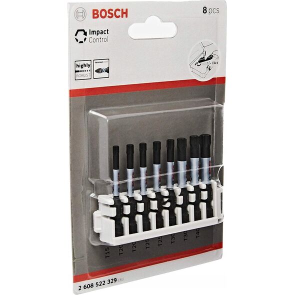 Bosch Bosch Pick and Click Impact Control bit set, 50mm, 8 pieces