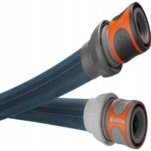Gardena GARDENA Textile Hose Liano Xtreme 3/4", 25 meters (dark grey/orange, model 2023)