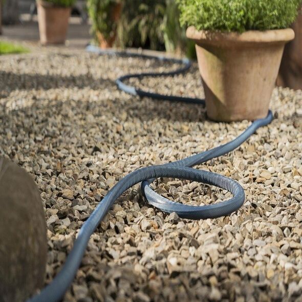 Gardena GARDENA Textile Hose Liano Xtreme 3/4", 25 meters (dark grey/orange, model 2023)