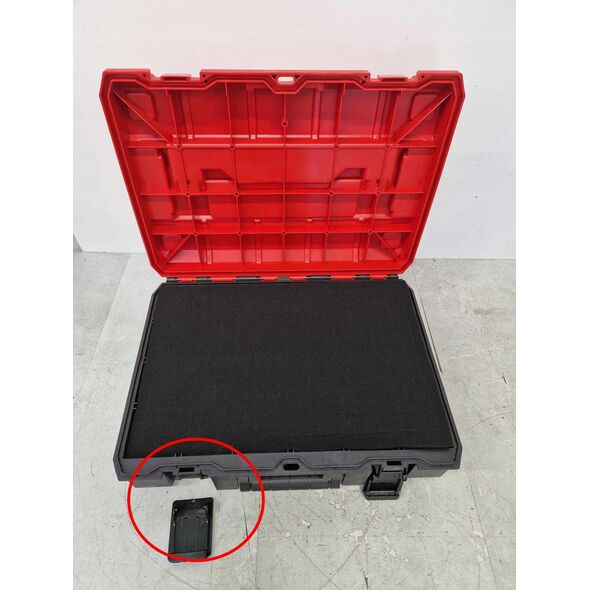 Einhell Einhell System case E-Case SF incl. grid foam, tool box (black/red, with grid foam insert)