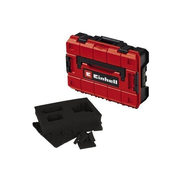 Einhell Einhell System case E-Case SF incl. grid foam, tool box (black/red, with grid foam insert)