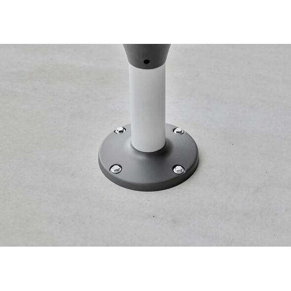 Gardena GARDENA patio hose box RollUp M, 20 meters, hose reel (grey/white, incl. cleaning syringe)