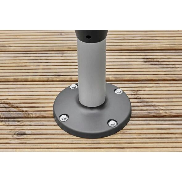 Gardena GARDENA patio hose box RollUp M, 20 meters, hose reel (grey/white, incl. cleaning syringe)