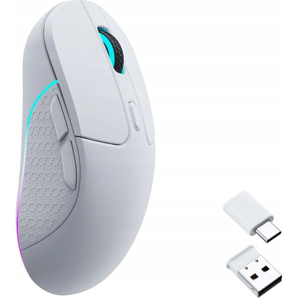 Mysz Keychron Keychron M3 Wireless Baltas (Balta) Belaidė Žaidimų Pelė