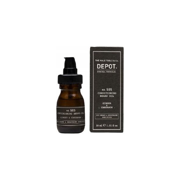 Depot Depot No. 505 Conditioning Beard Oil Ginger & Cardamom 30 ml