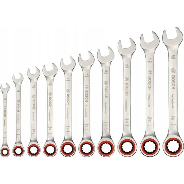 Bosch Bosch combination ratchet wrench set, 5 pieces, wrench